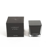 Ladenac Minimal Floral Hesperide Black Square Jar Candle Small